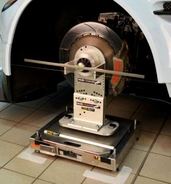 ProHUBStands brand hub stands set up equipment customer Aston Martin GTE